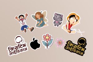 Sticker cutting