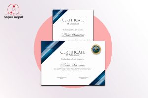 Certificates